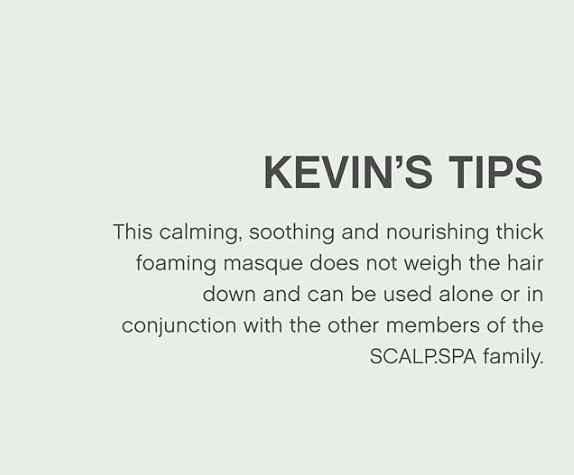 Kevin Murphy Scalp Care Duo — Scalp.Spa Calming Masque in-use application