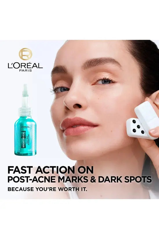 L'Oreal Bright Reveal Dark Spot Peel results lifestyle shot