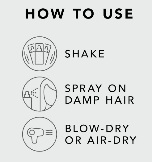 Sebastian Texture Maker Texturizing Spray used on hair for texture