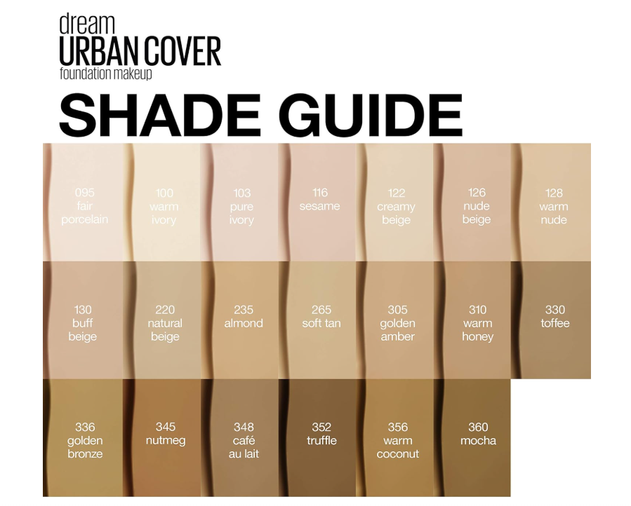 Maybelline Dream Urban Cover Protective Foundation SPF 50 lifestyle shot