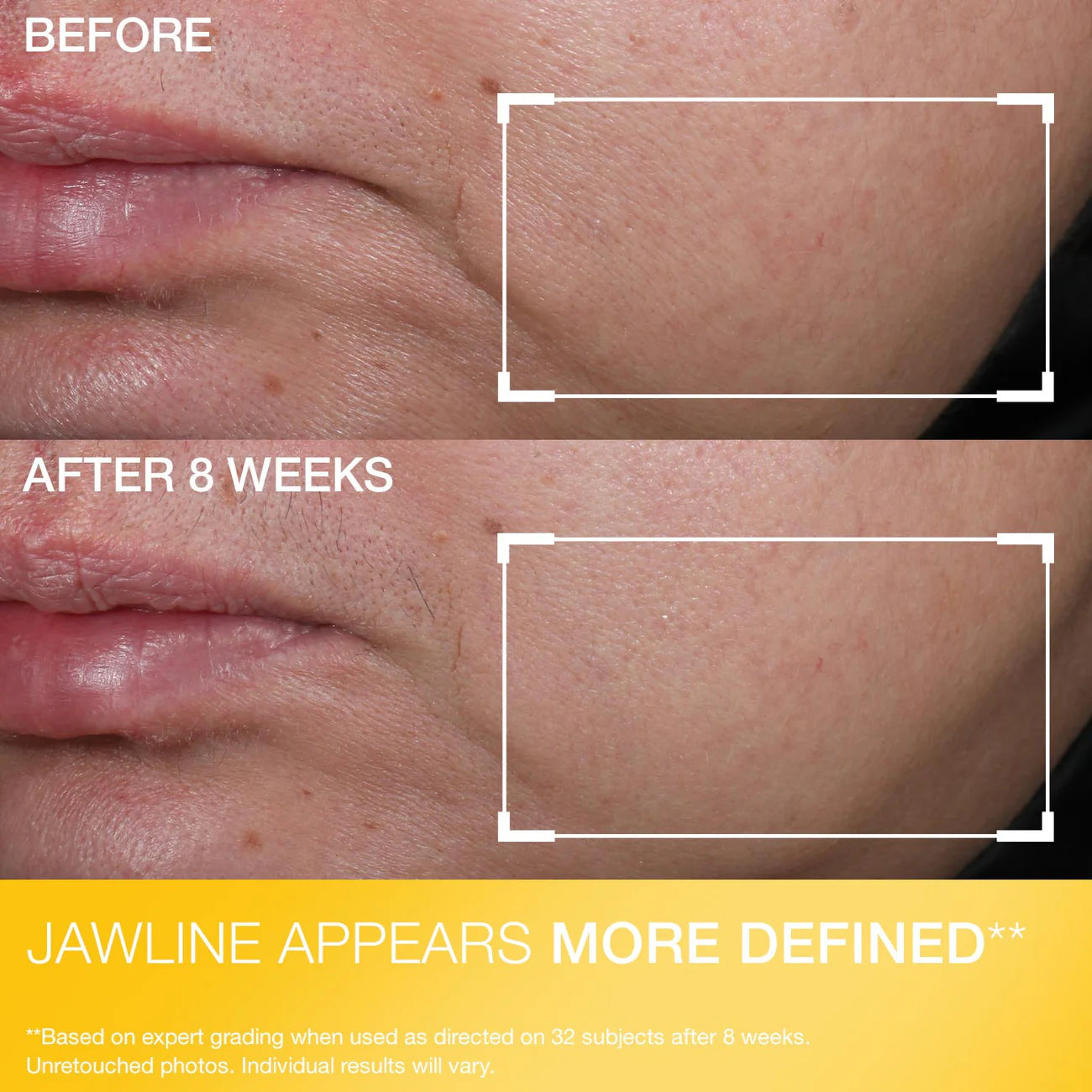 Strivectin Contour Restore Face Cream texture on skin close-up